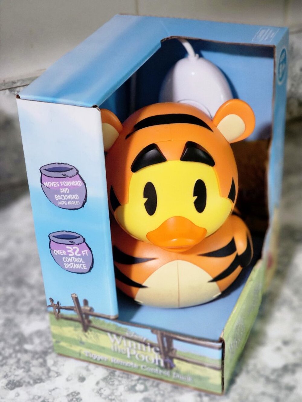 Disney Winnie The Pooh "Tigger " Remote Control Duck- Brand New In Box